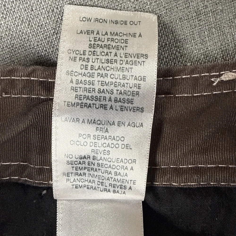 True Religion‎ Brown Men's Cargo Pants Side Pockets Stitching Detail Size 32